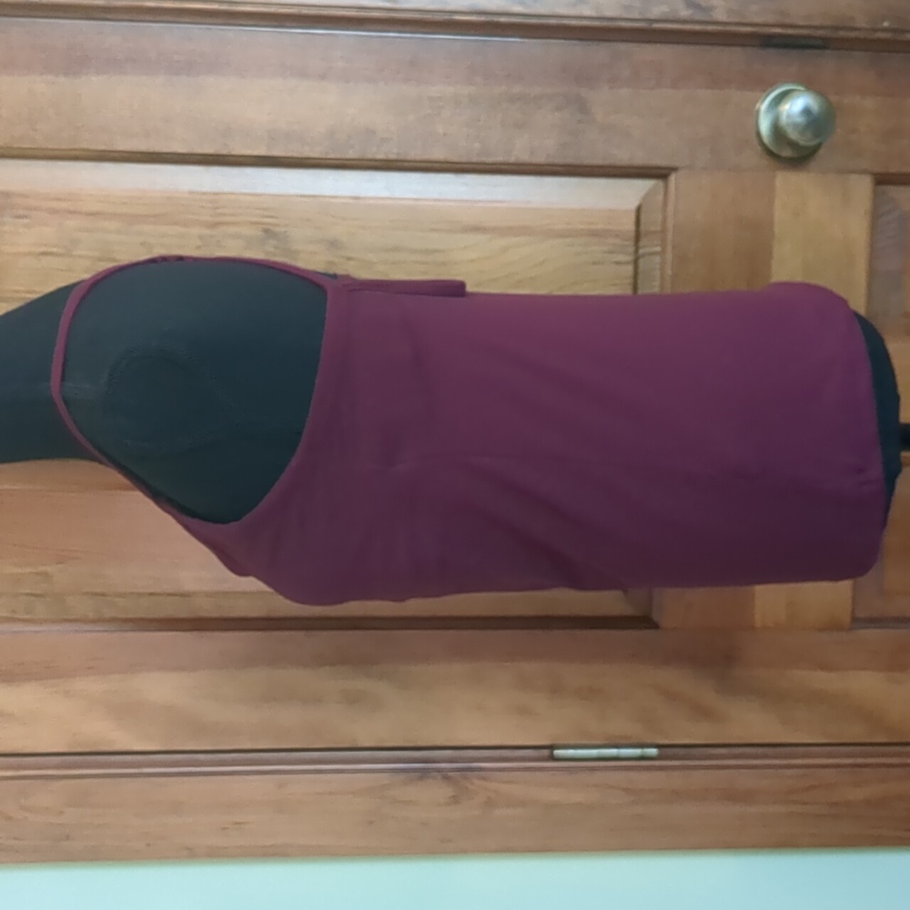 Burgundy Racerback Top By Rae Mode - Picture 2 of 7